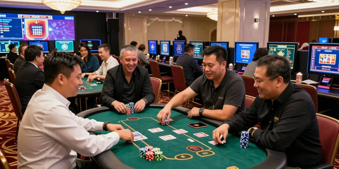 bandar ze togel online gaming excitement in a vibrant casino atmosphere