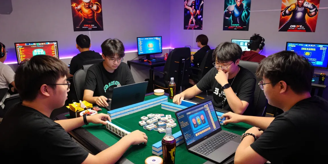 MAHJONGJP88 Official gaming session with friends in a vibrant environment