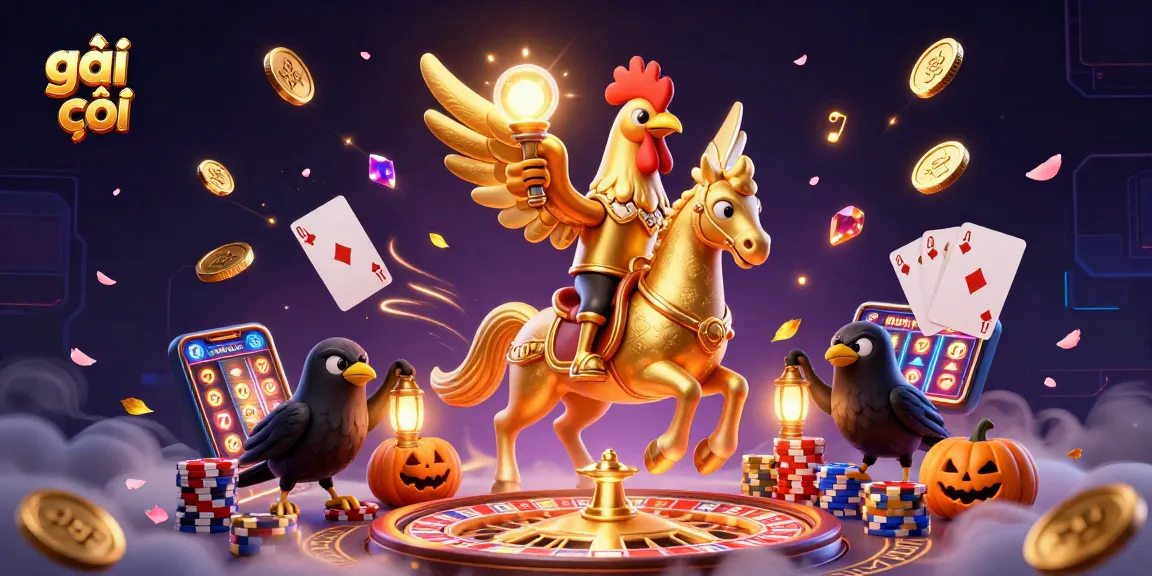 Engage in the vibrant midnight casino experience with gái gọi, exploring dynamic golden gaming elements and animated characters.
