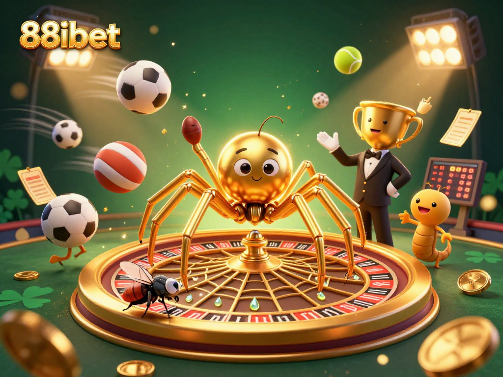 Experience thrilling action at 88ibet as cartoon characters engage with sports betting excitement.