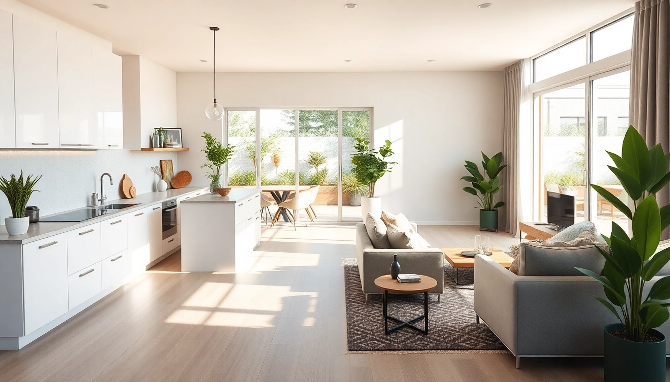 Explore Home Remodeling Ideas featuring modern kitchen and cozy living room transformations.