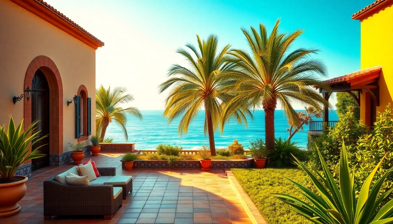 Find your ideal property to buy spanish house in a picturesque Spanish villa surrounded by lush greenery.