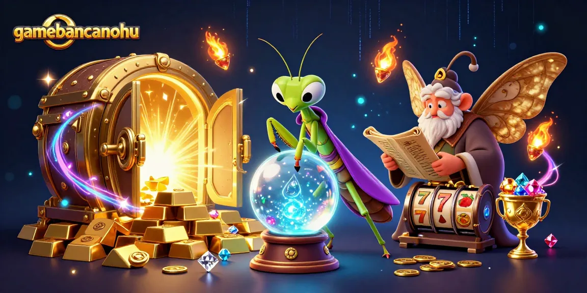 Experience gamebancanohu's enchanting world with visually stunning fortune teller and treasures.