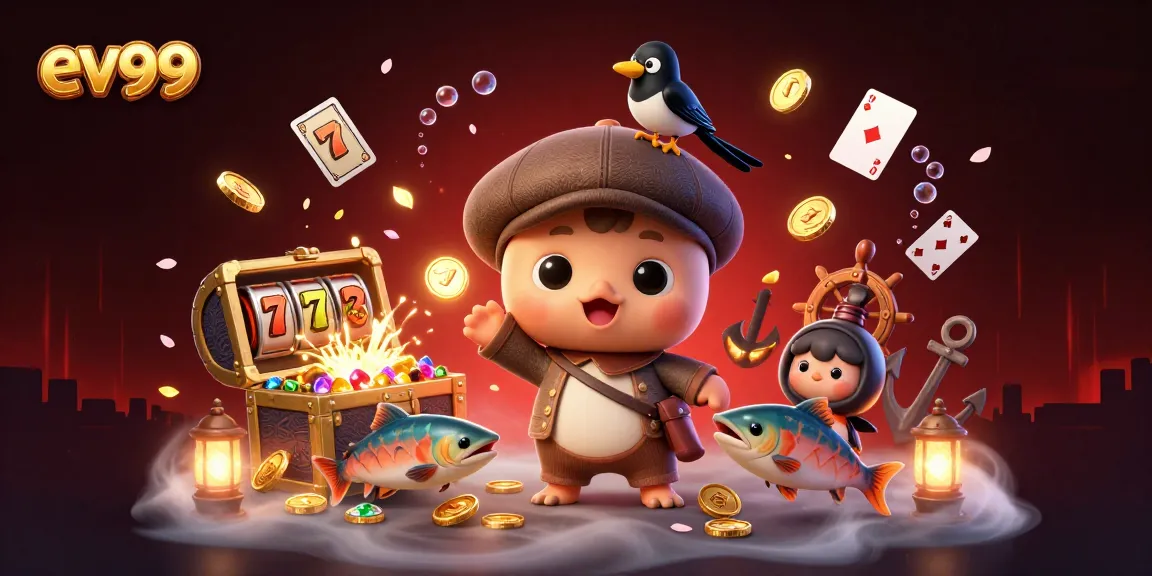 Spin the reels on ev99 while enjoying the colorful underwater quest with magical creatures!