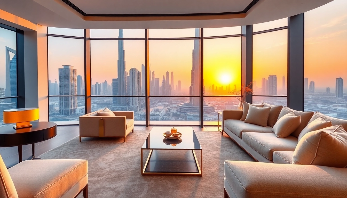 Experience luxury appartment in dubai featuring stunning skyline views and elegant furnishings.
