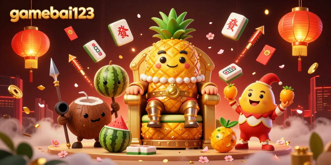 Engage in the thrilling gamebai123 experience with vibrant characters and casino elements.