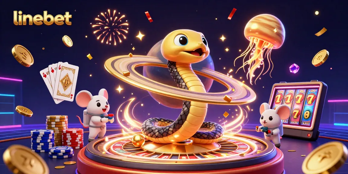 Experience thrilling gameplay at linebet with astronaut mice betting on a cosmic roulette wheel.