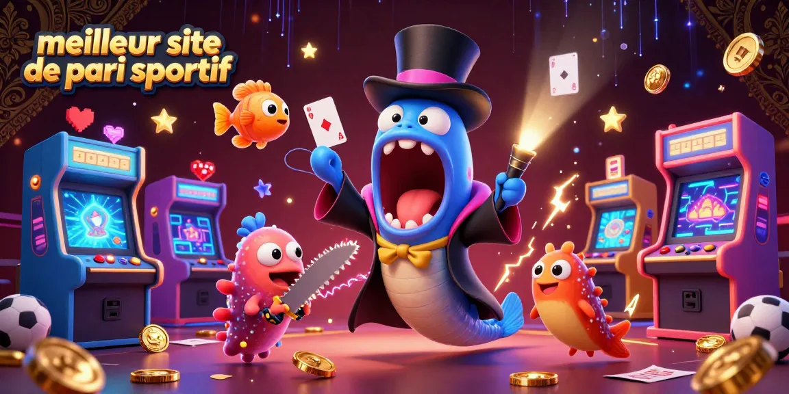 Admirez le meilleur site de pari sportif avec un spectacle de magie sous-marin captivant et des éléments de jeu.