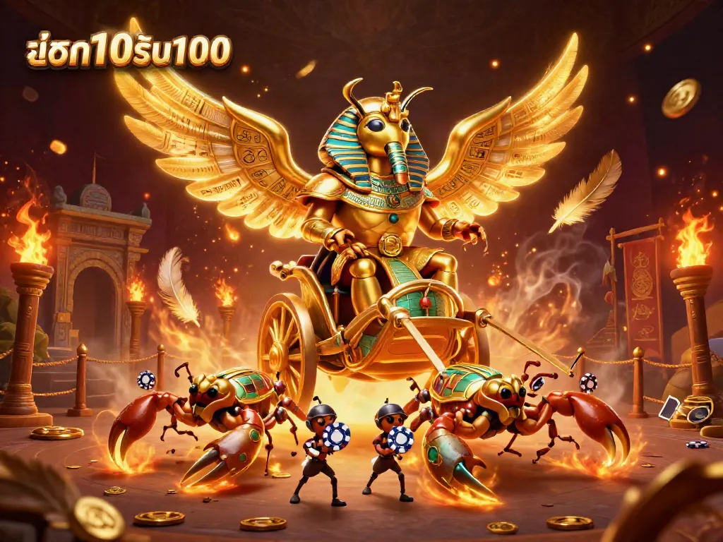 โปรโมชั่นฝาก10รับ100 ให้นักเดิมพันได้ทดลองเล่นด้วยเงินเพียง 10 บาท
