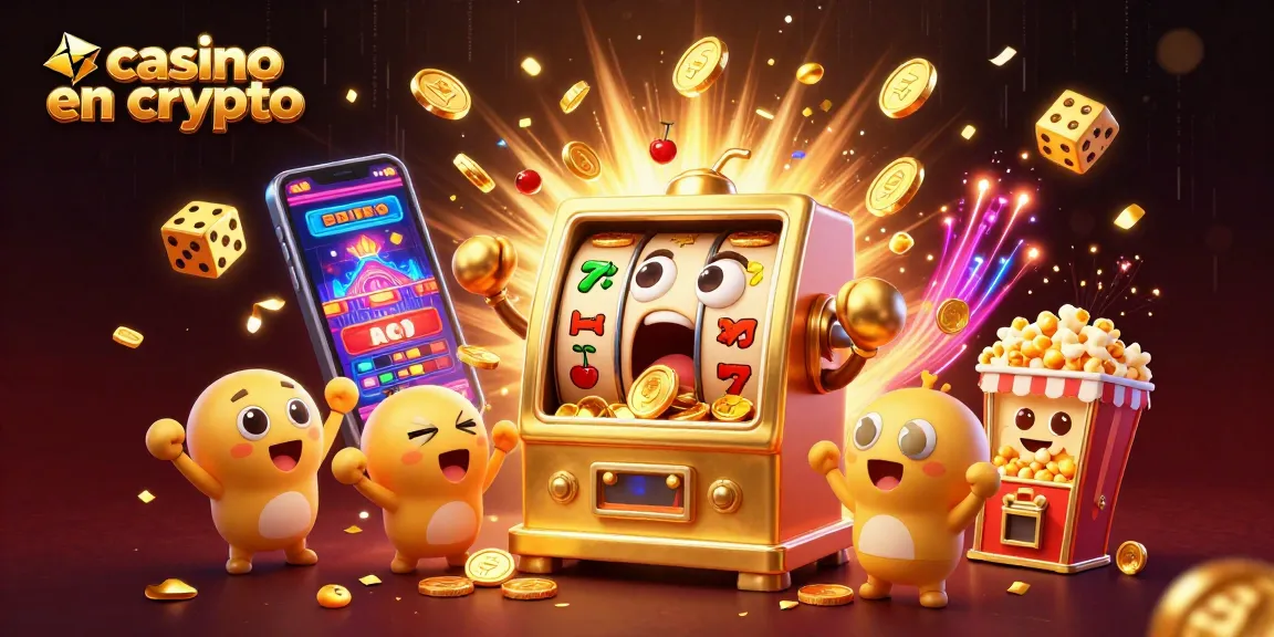 Jouez au casino en crypto avec des machines à sous dorées et des cagnottes éclatantes !
