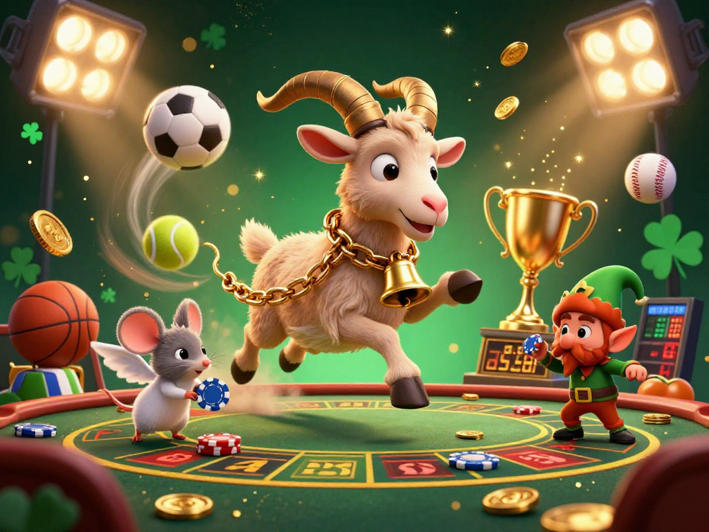 Experience the vibrant energy of TV88 as Krampus and elf gremlins create a festive casino atmosphere.