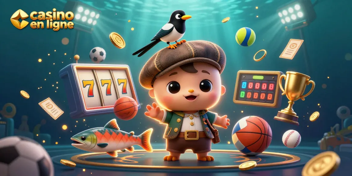 Jouez à un casino en ligne avec l'adorable Nessie, un pie doré et des poissons tartan, le tout dans une scène dynamique.