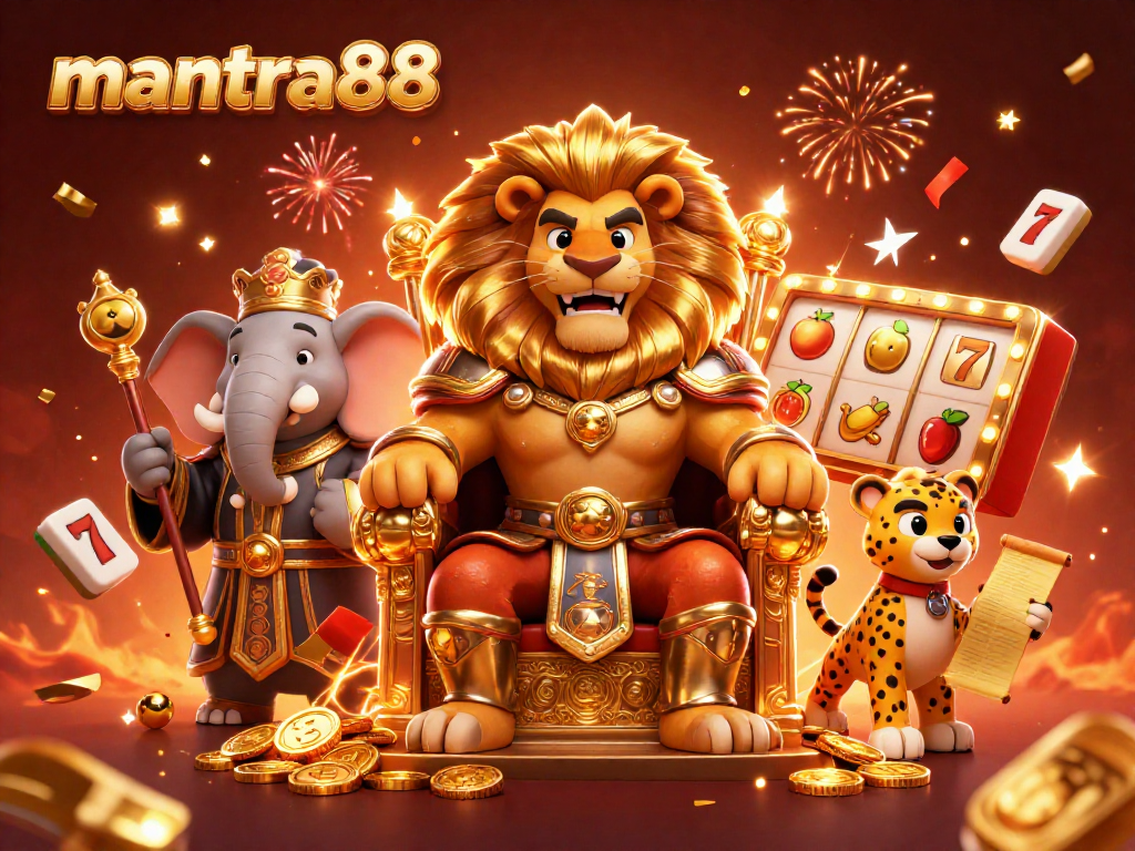 Experience thrilling gameplay at mantra88 with dynamic slots, luck symbols, and a vibrant atmosphere.