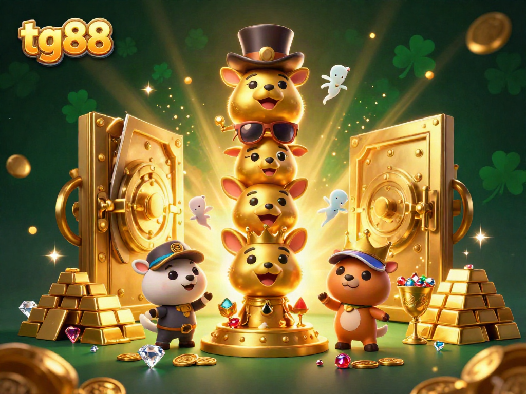 Join the fun at tg88 online casino where animated luck meets thrilling treasure!