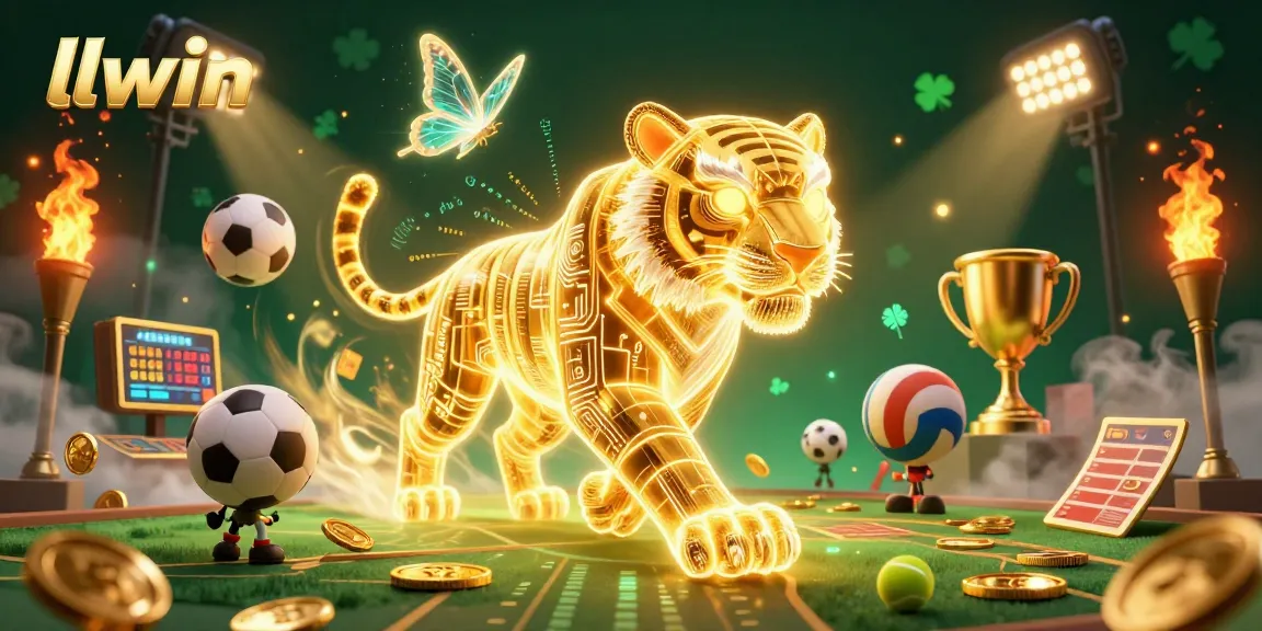 Experience thrilling sports betting action at llwin with vibrant casino elements and a dynamic digital landscape.