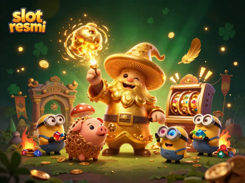Spin the slot resmi for golden treasures and adventurous winnings in a magical casino realm.