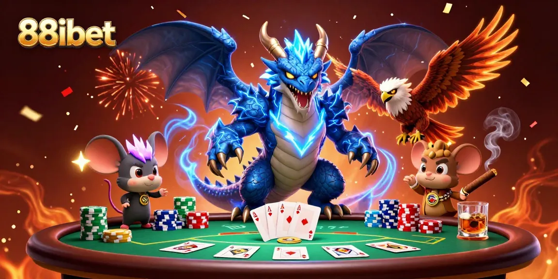 Experience thrilling gameplay at 88ibet with vibrant casino characters and immersive poker scenes.
