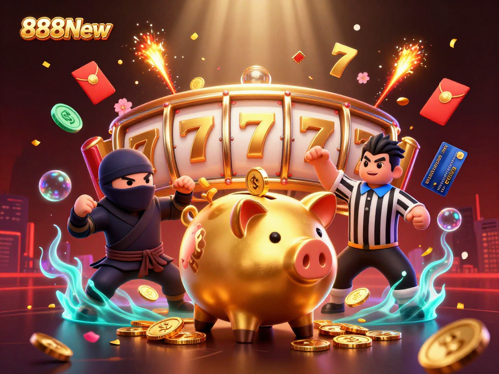 Unlock bonuses and winnings at 888New with thrilling gameplay and colorful casino elements.