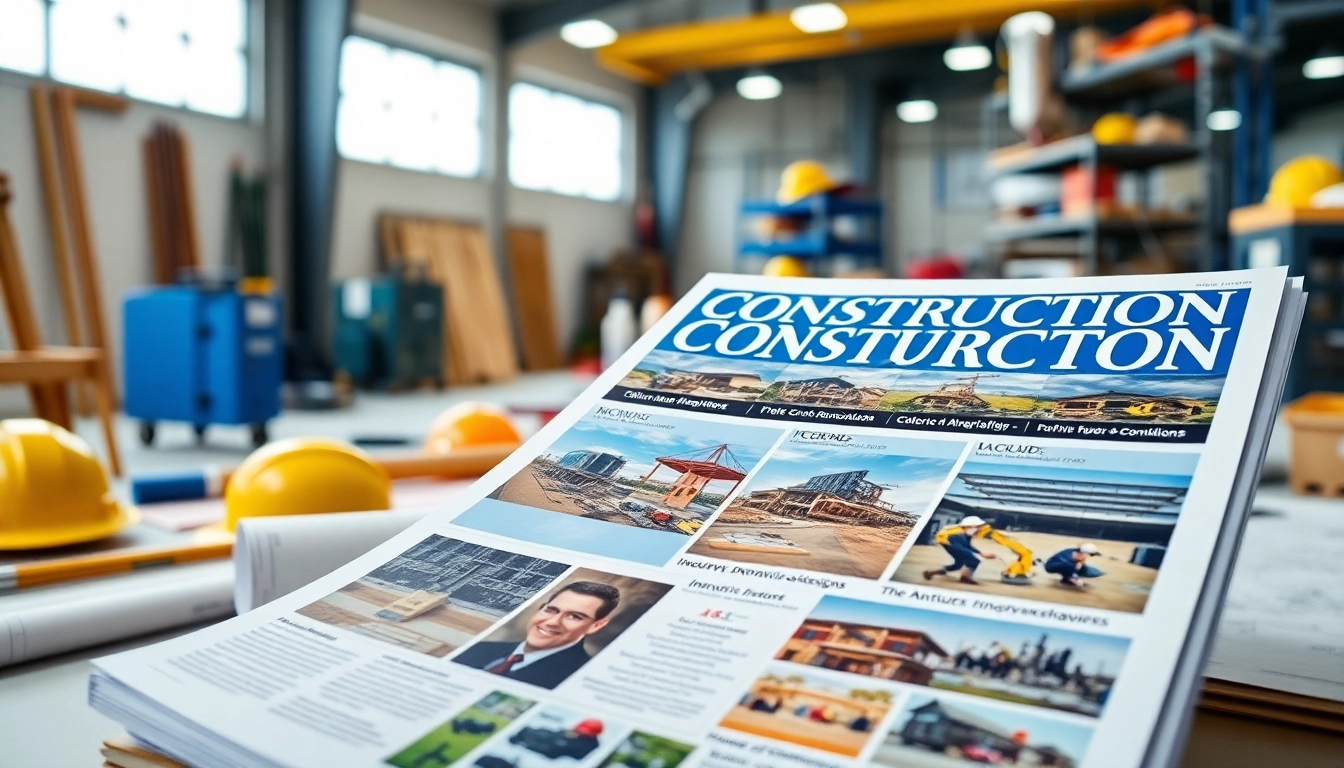 Cover of the rocky mountain construction advocate magazine showcasing industry insights and vibrant designs
