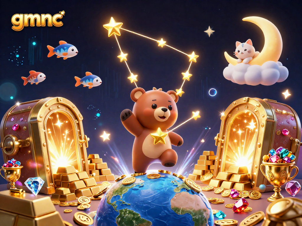 gmnc players enjoy a vibrant 3D casino scene with rich characters and dynamic elements.