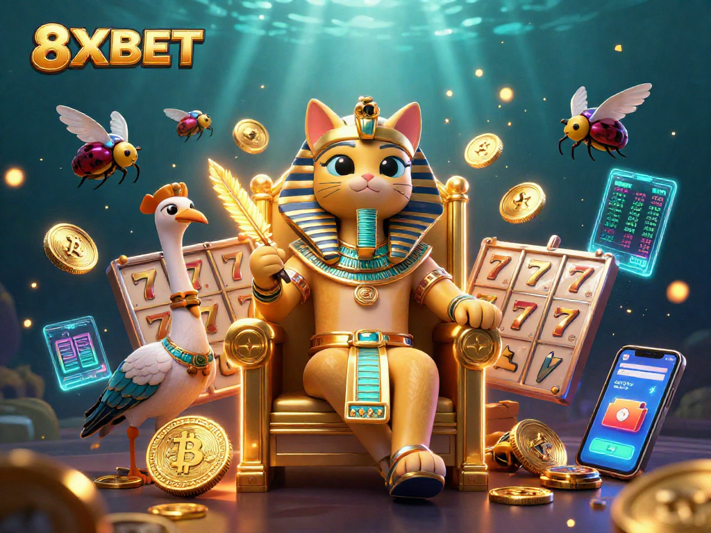 Engage with thrilling slot games and experience the excitement at 8XBET's vibrant online casino.