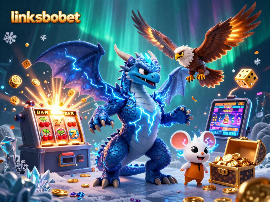 Engaging scene with thrilling visuals highlighting link sbobet and interactive betting elements for casino gaming.